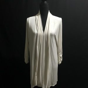White Shawl Jacket